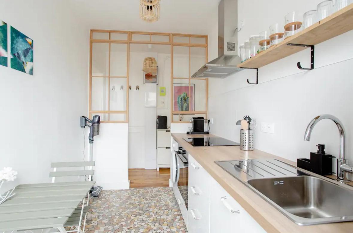 Charmant Appartement Cosy A Suresnes Buitenkant foto