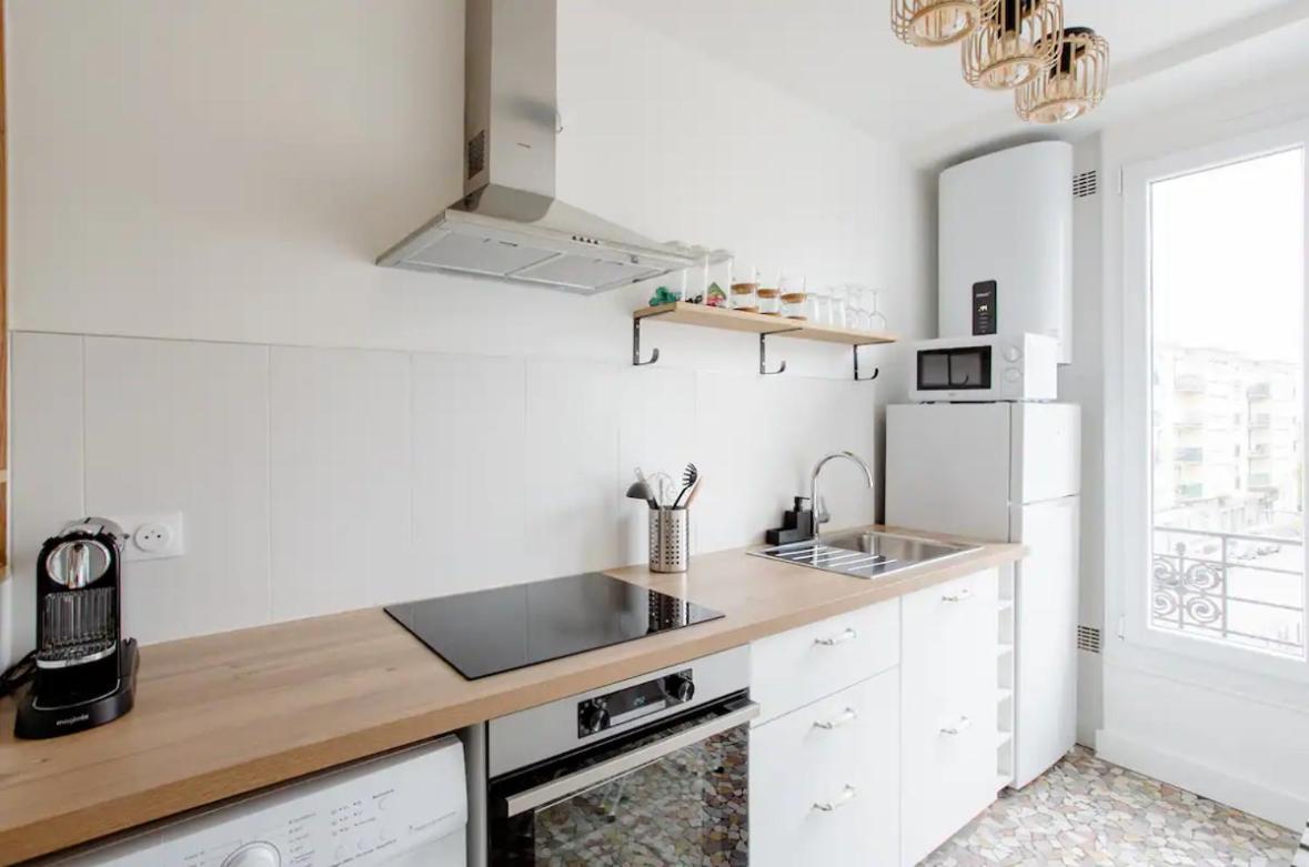 Charmant Appartement Cosy A Suresnes Buitenkant foto