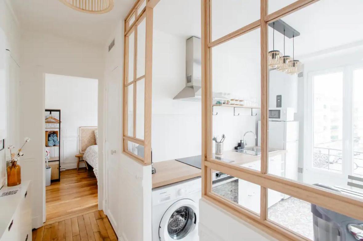 Charmant Appartement Cosy A Suresnes Buitenkant foto