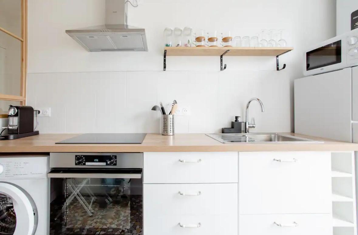 Charmant Appartement Cosy A Suresnes Buitenkant foto